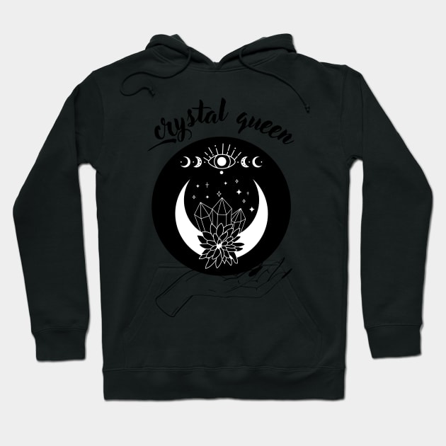 Crystal Queen Hoodie by disturbingwonderland